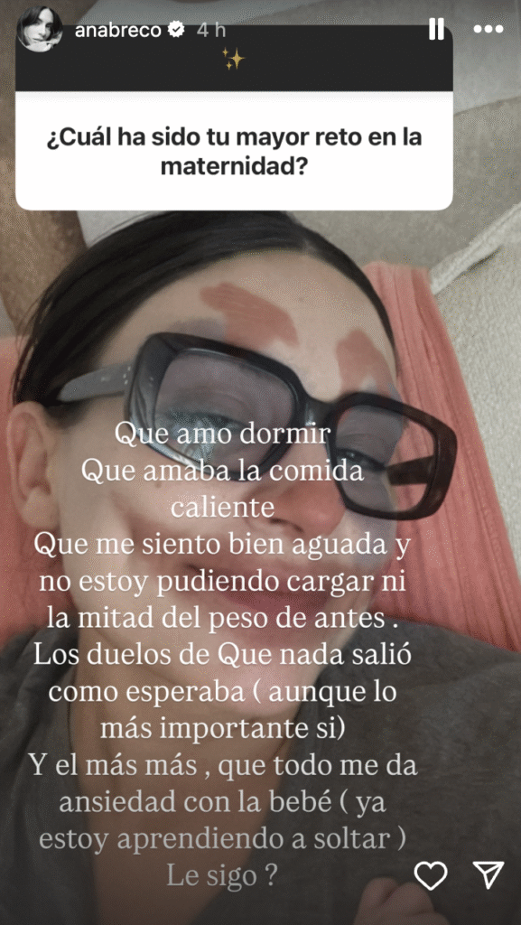 ana brenda contreras maternidad