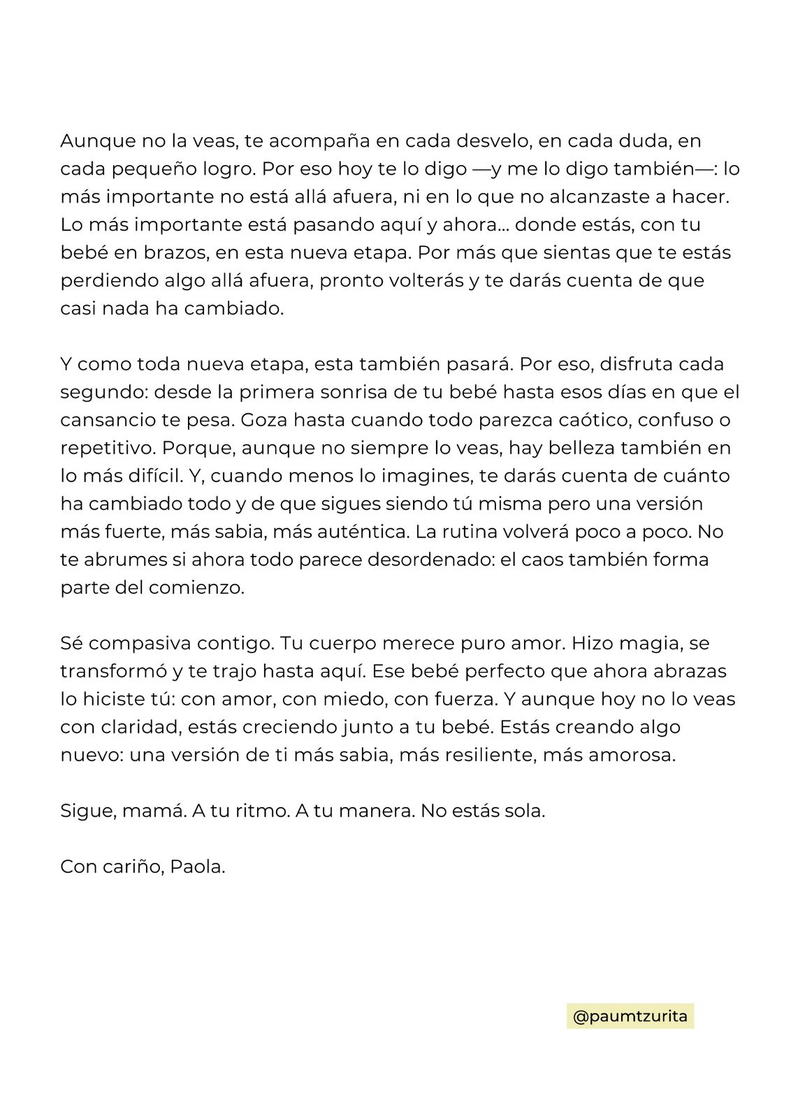 PauZuritaPosparto