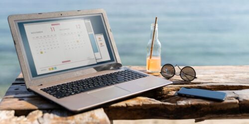 Entre las vacaciones y el trabajo: balancea con éxito