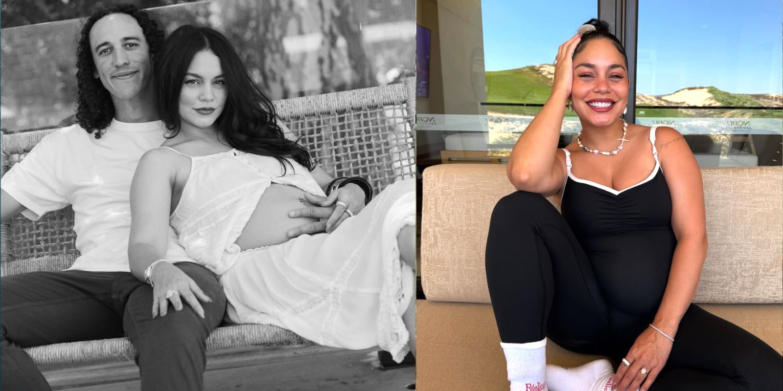 ¡De lo más cómoda! Así vive Vanessa Hudgens su segundo embarazo