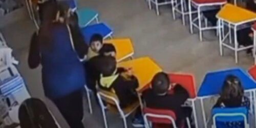 Maestra golpea a niño de 4 años en Brasil
