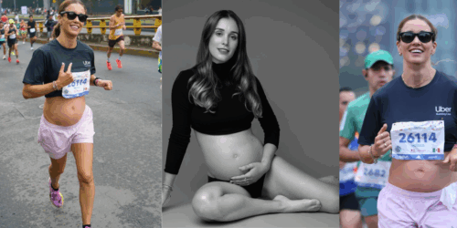 El reto de Mon Gómez: correr a sus 37 semanas el maratón de la CDMX