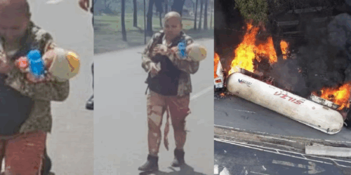 Abuelita protegió a su nieta durante explosión de pipa en Iztapalapa