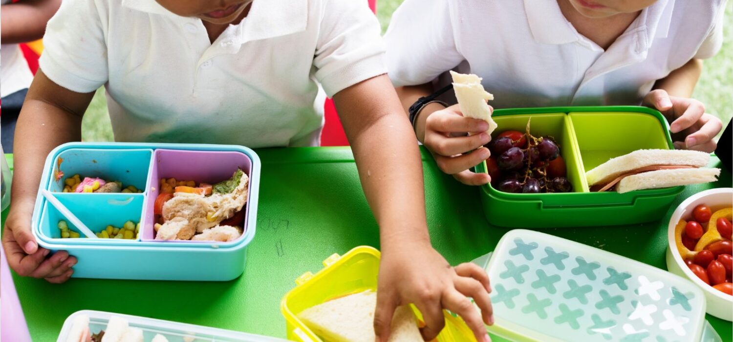 alimentos crujientes en el lunch