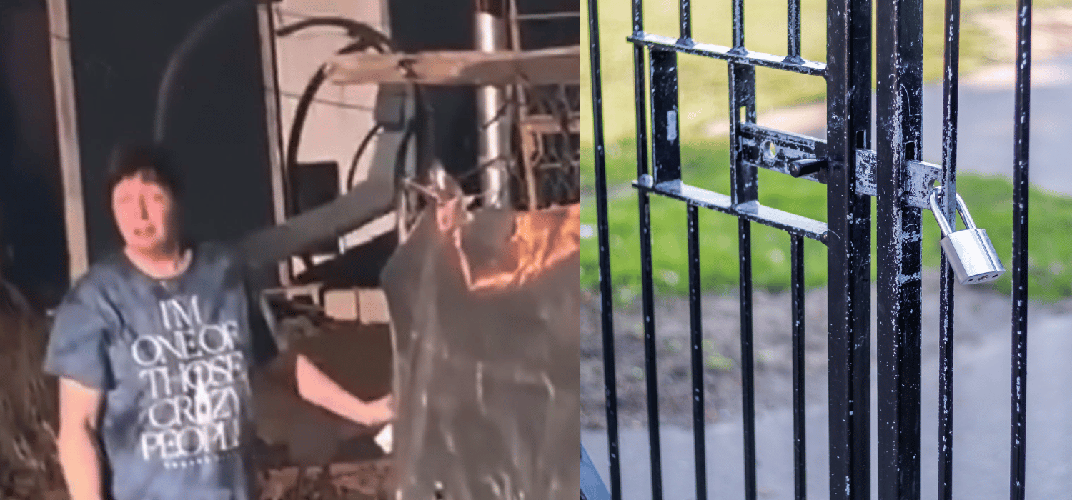 Madre encierra a su hija