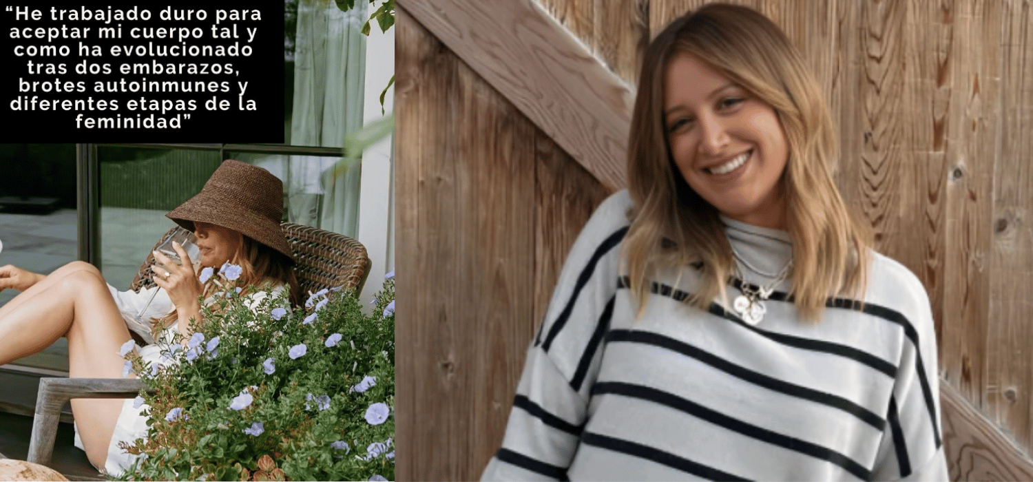 Aceptar el cuerpo tras el embarazo: el mensaje de Ashley Tisdale