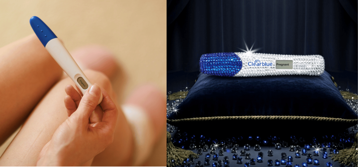 Prueba de lujo Clearblue