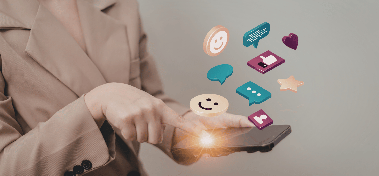 Comparación en redes sociales