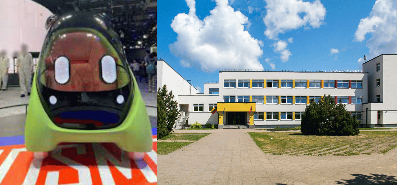 Auto Toyota que lleva a tus hijos a la escuela