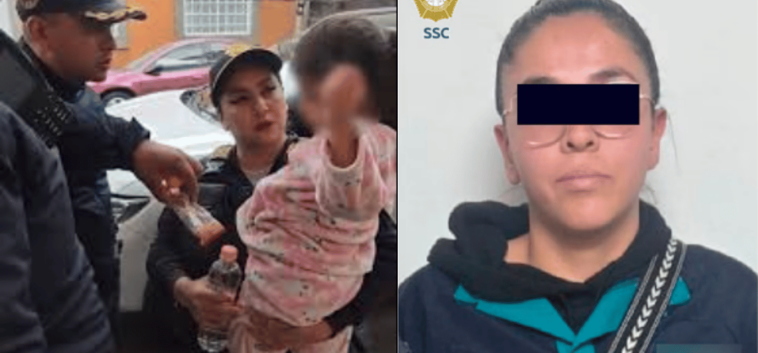 Niña es maltratada por su mamá en Azcapotzalco