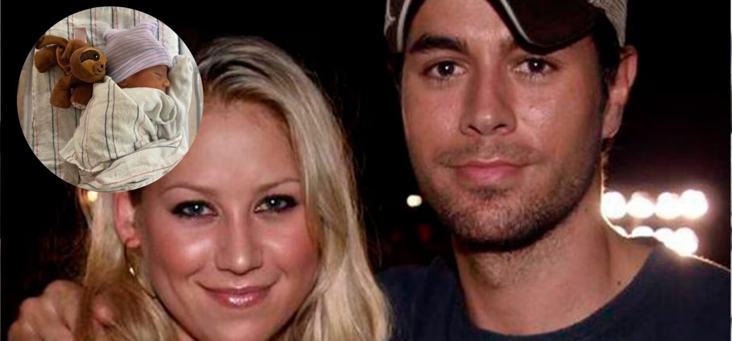 Enrique Iglesias y Anna Kournikova dan la bienvenida a su hija