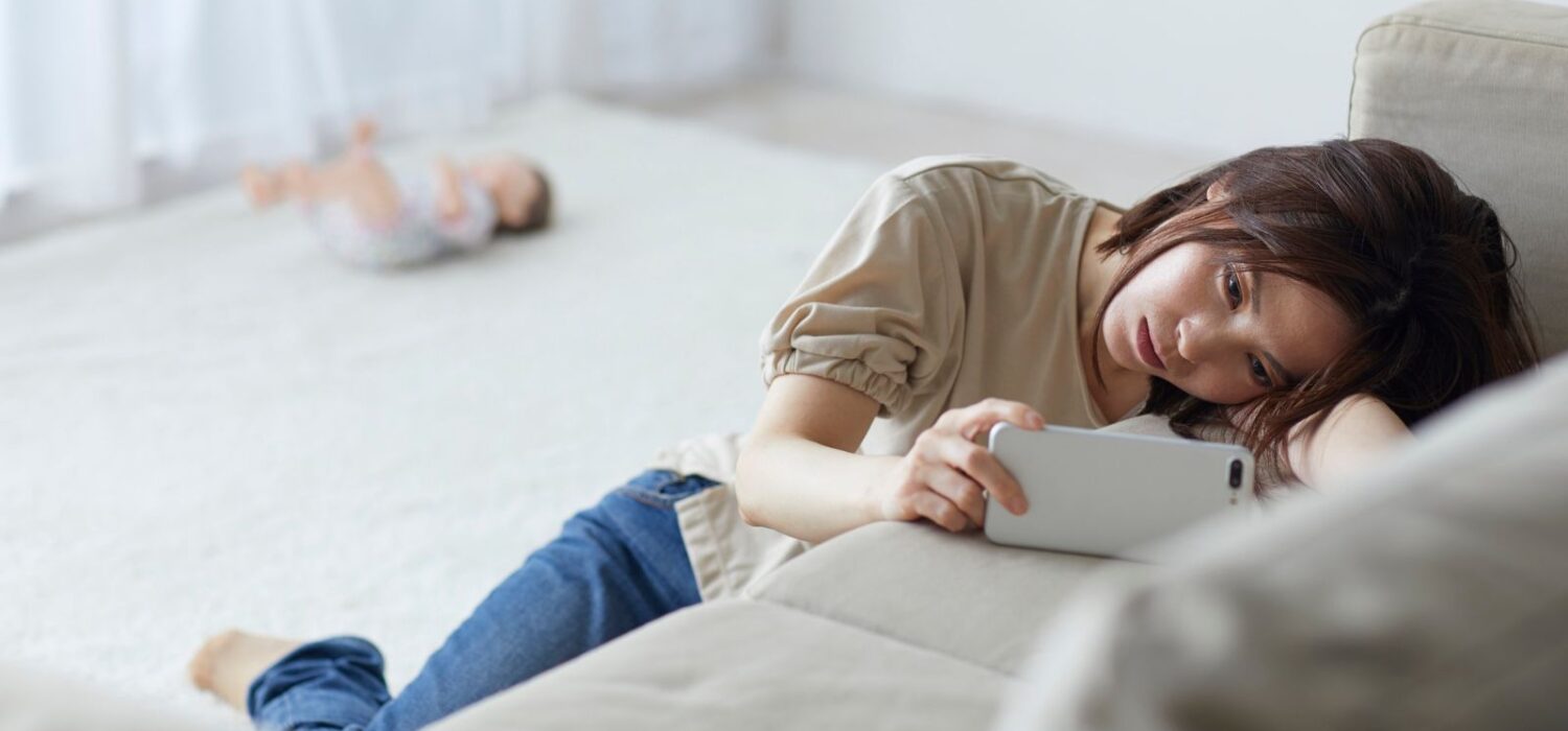 Qué aprende tu hijo cuando te ve agotada