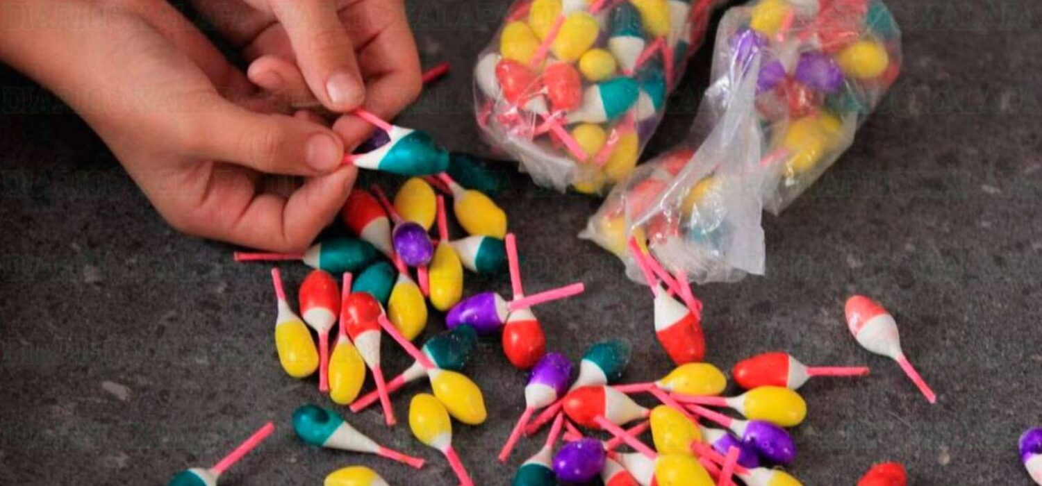 fuegos artificiales y bebés