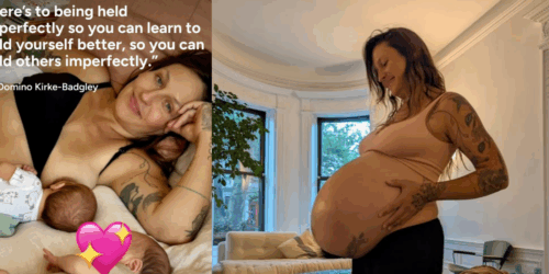 Domino Kirke reflexiona sobre la maternidad y sobre dar a luz