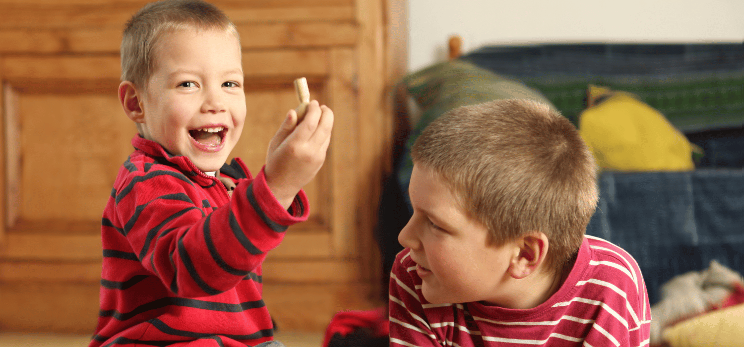 El hijo menor es el más gracioso