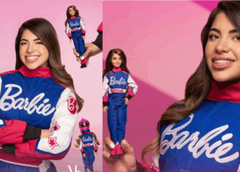 Regina Sirvent, piloto de NASCAR, ya tiene su propia Barbie