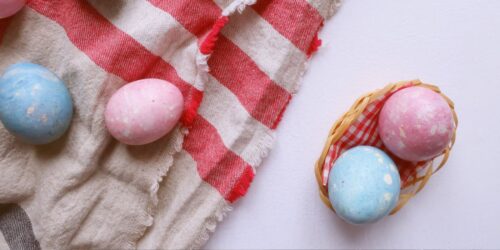 Ideas de canastas de Pascua sin azúcar para bebés y toddlers