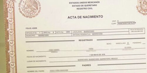 Nuevos cambios en actas de nacimiento… ¿te afectará a ti?
