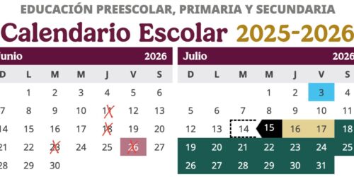 Calendario escolar en Jalisco: cambios por el mundial