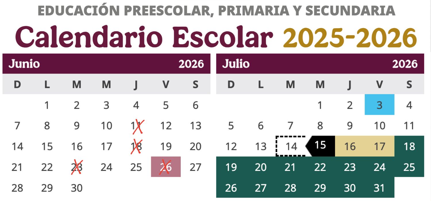 calendario escolar jalisco mundial