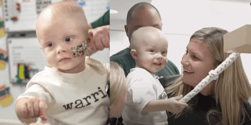 Niño de dos años venció un cáncer de hígado en etapa 4