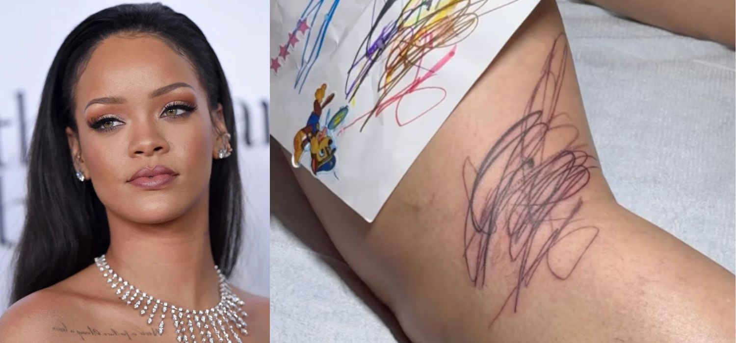 Rihanna tatuajes hijos
