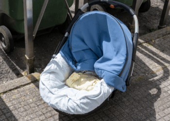 Abandonan a un bebé en el bote de basura en Cancún