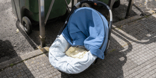 Abandonan a un bebé en el bote de basura en Cancún