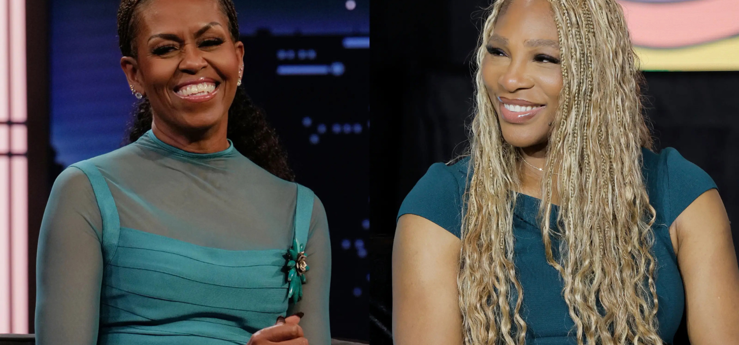 Michelle Obama y Serena Williams
