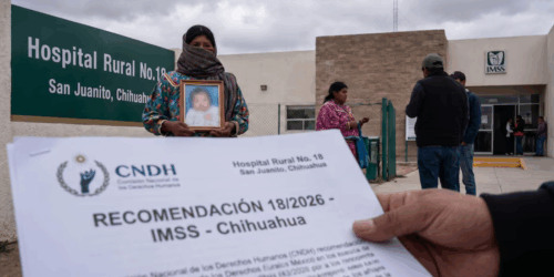 Muere bebé rarámuri por violencia obstétrica en el IMSS