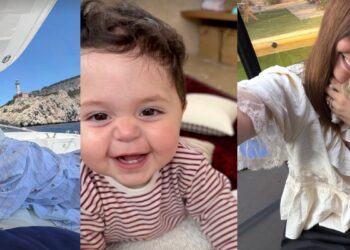 Así celebra Yuridia el primer año de su tercer hijo