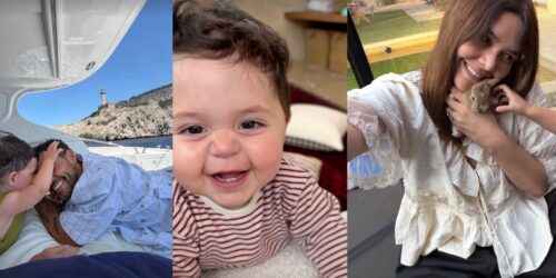 Así celebra Yuridia el primer año de su tercer hijo