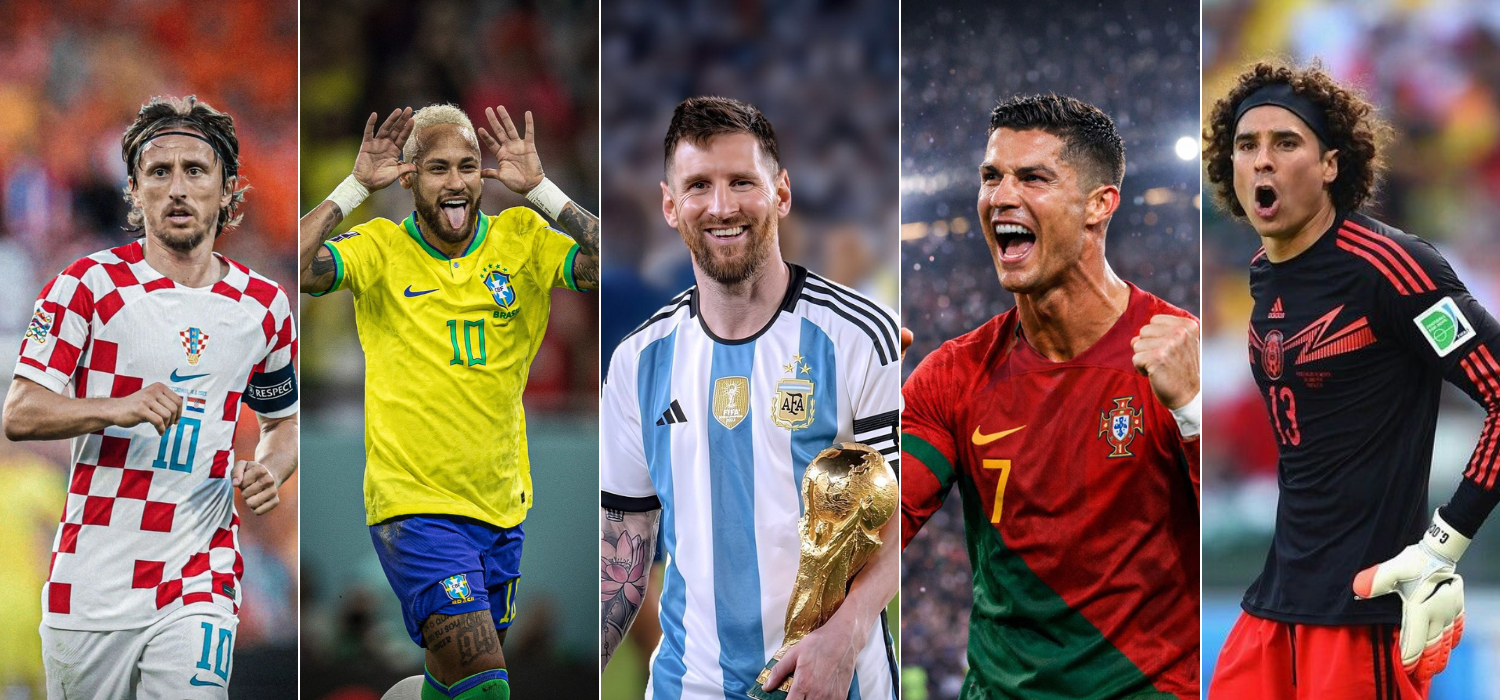 Jugadores del Mundial