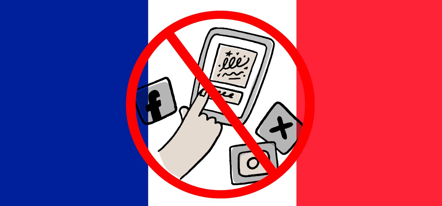francia prohibe redes sociales a niños menores de 15 años