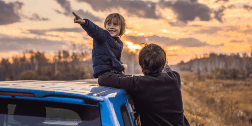 Viajar en carretera con niños: El kit de emergencia para sobrevivir