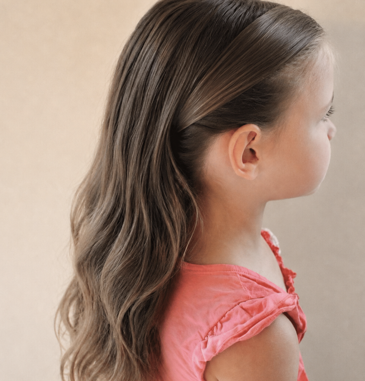 diadema con pelo