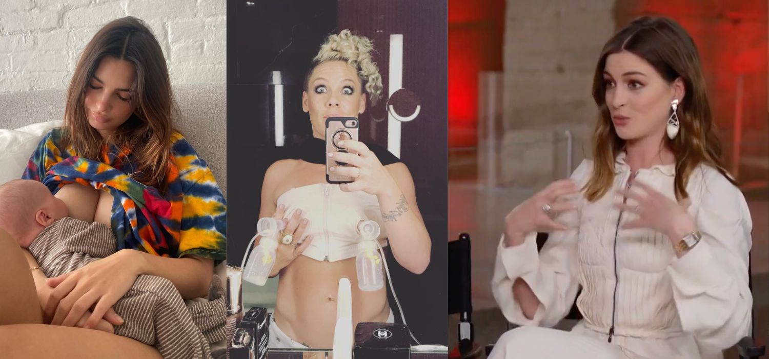 Cuando la lactancia no fue perfecta: 4 famosas que hablaron sin filtros