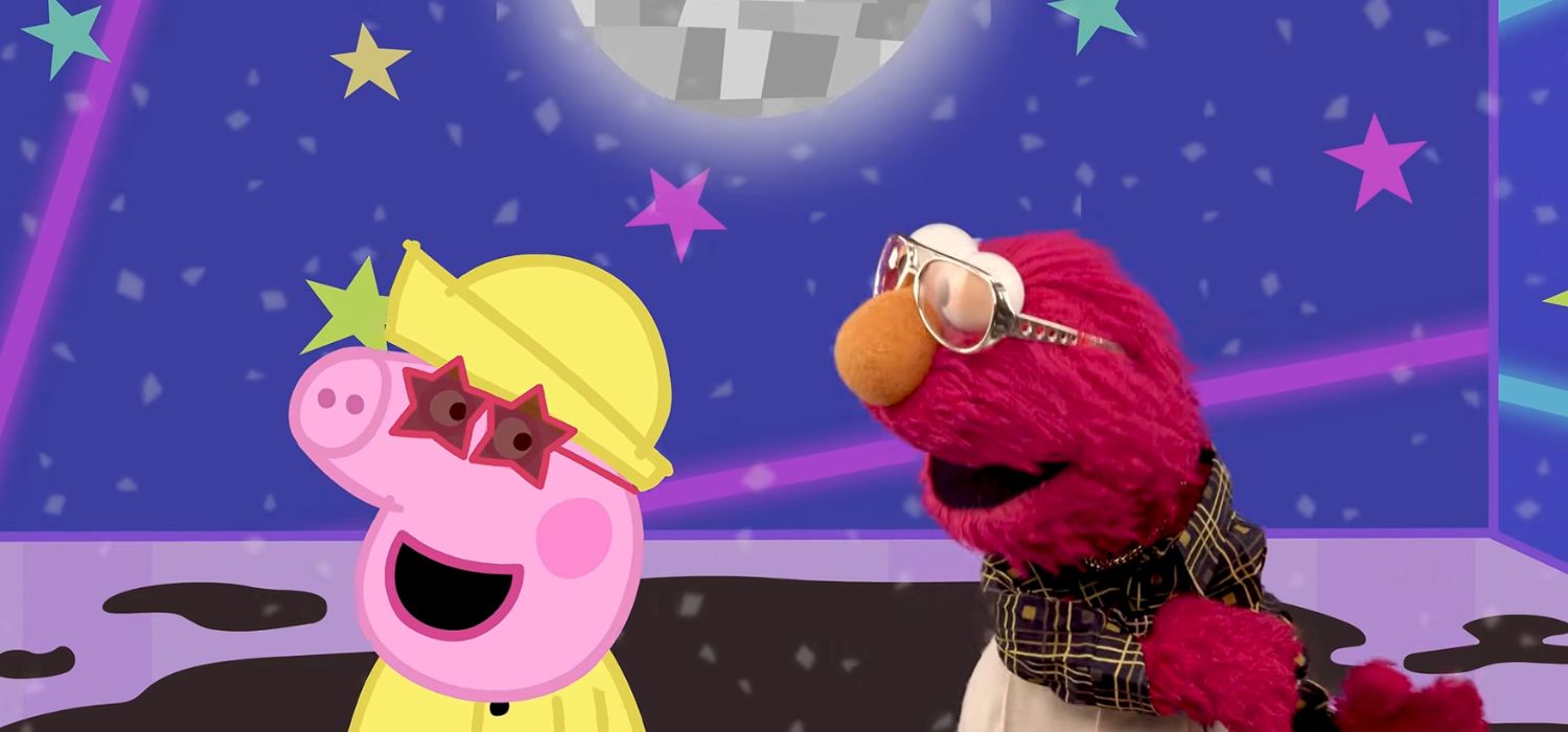 Peppa y Elmo juntos por primera vez