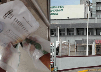 Mamás de niños con cáncer en Veracruz denunciaron escasez de insumos: Usan bolsas de plástico como guantes