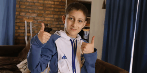 «Tus pulmones están sanos»: La historia del niño que venció el cáncer